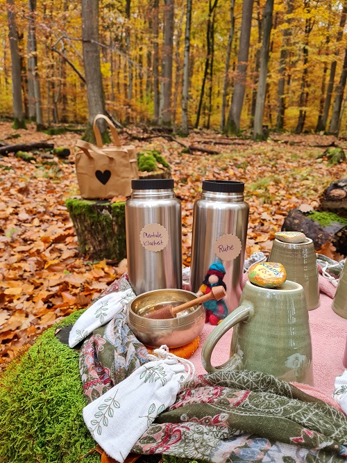 Genuss Mental Health Care im Wald grow happy Lisa Semmler